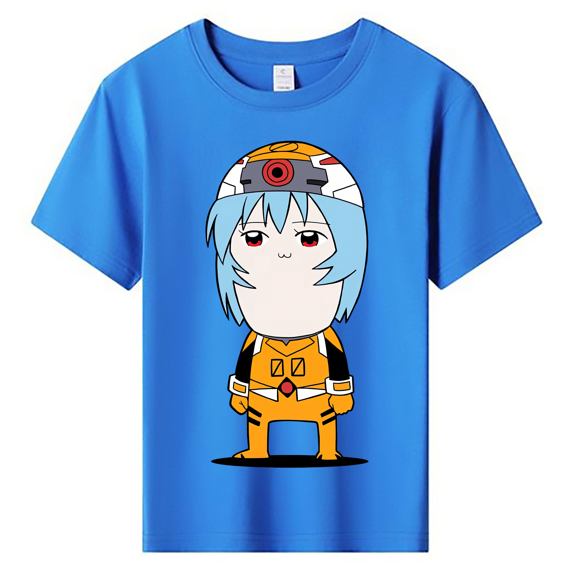 （画像用） EVA 新世紀エヴァンゲリオン 綿100％キッズTシャツ（フロントプリント）